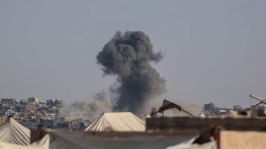 In Gaza, bombardment continued on Monday, with many Palestinians telling AFP they were skeptical of the prospects for peace