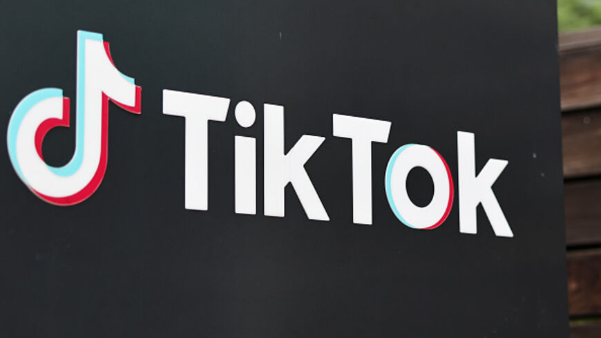 CULVER CITY, CALIFORNIA - SEPTEMBER 25: The TikTok logo is displayed at a TikTok office on September 25, 2025 in Culver City, California. President Donald Trump has signed an executive order approving the sale of TikTok’s U.S. business to a consortium of buyers. (Photo by Mario Tama/Getty Images)