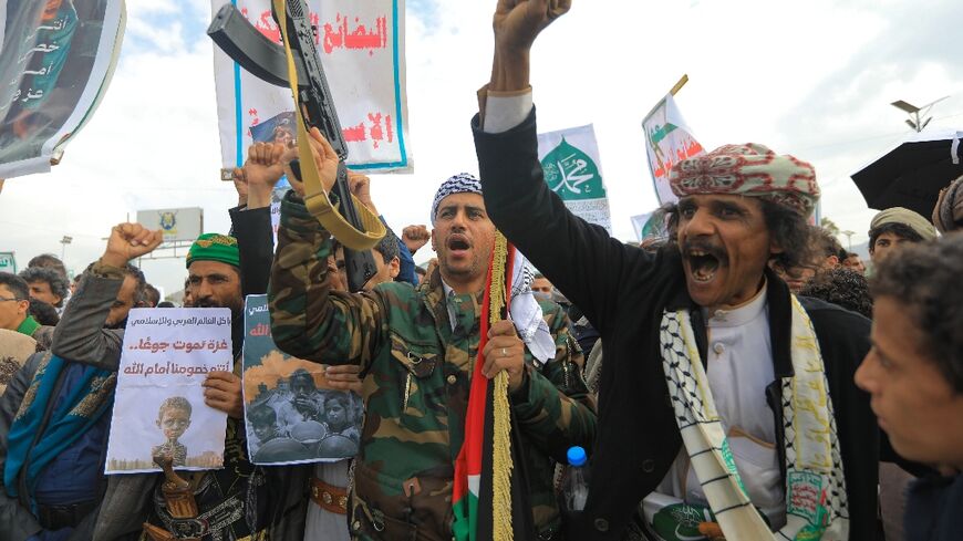 The Huthis, part of Iran's "axis of resistance" of anti-Israeli groups, vowed to step up their attacks on Israel
