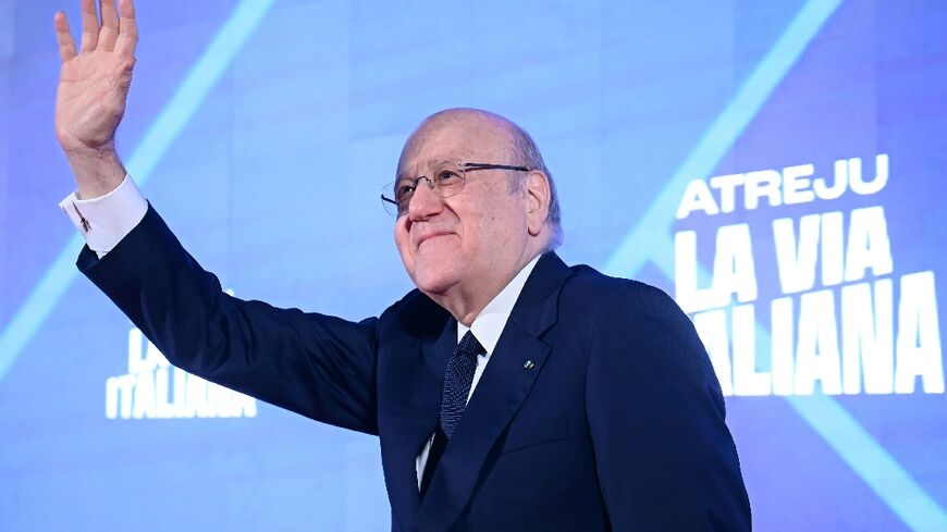 Najib Mikati was prime minister until January