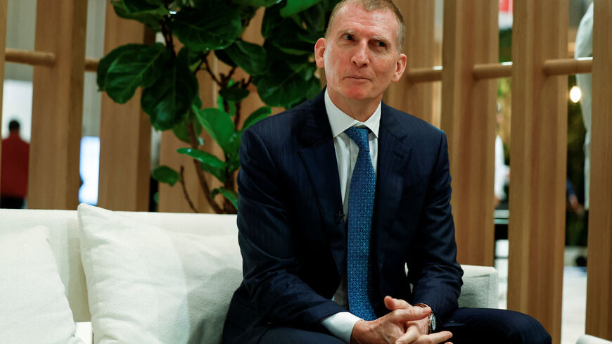 Royal Commission for AlUla Chief Tourism Officer Phillip Jones reacts during an interview with Reuters at Reuters Next in Abu Dhabi, United Arab Emirates, October 22, 2025. REUTERS/Rula Rouhana