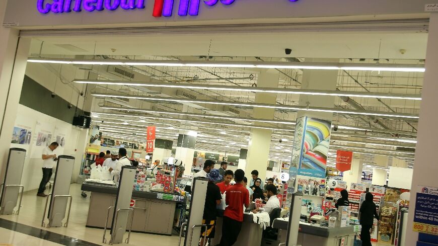 A Carrefour supermarket in Muscat, Oman, in 2017. The local franchisee has been dropping the brand in several Arab markets