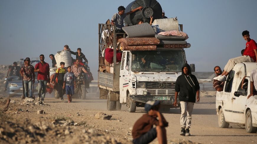 Hundreds of thousands of destitute Palestinians are moving north through the Gaza Strip to return to homes in Gaza City, only to find them in ruins after two years of war
