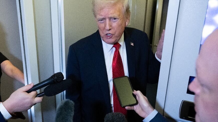 Trump said the ceasefire was still in effect, despite Israeli strikes in response to what it said were attacks by Hamas