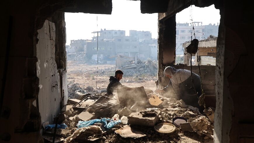 Many Gazans are now returning to their heavily-damaged homes