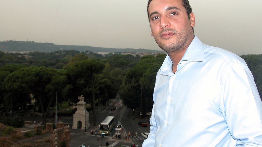 A picture allegedly found on a laptop of Hannibal Kadhafi, son of Libyan leader Moamer Kadhafi, in Rome