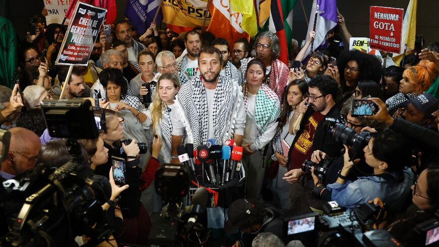 Brazilian activist Thiago Avila, a member of the Global Sumud flotilla, was detained by Israel after its military stopped the maritime aid convoy from reaching Gaza 