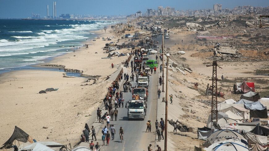 Israel's defence minister said anyone who remained in Gaza City would be considered 'terrorists and terrorist supporters'