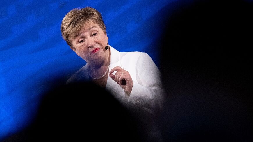 IMF Managing Director Kristalina Georgieva said the global economy has been able to avoid a damaging trade war