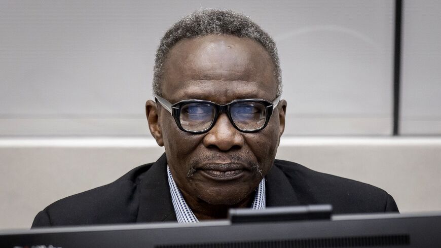 Former senior commander of the Sudanese Janjaweed militia Ali Muhammad Ali Abd-Al-Rahman.