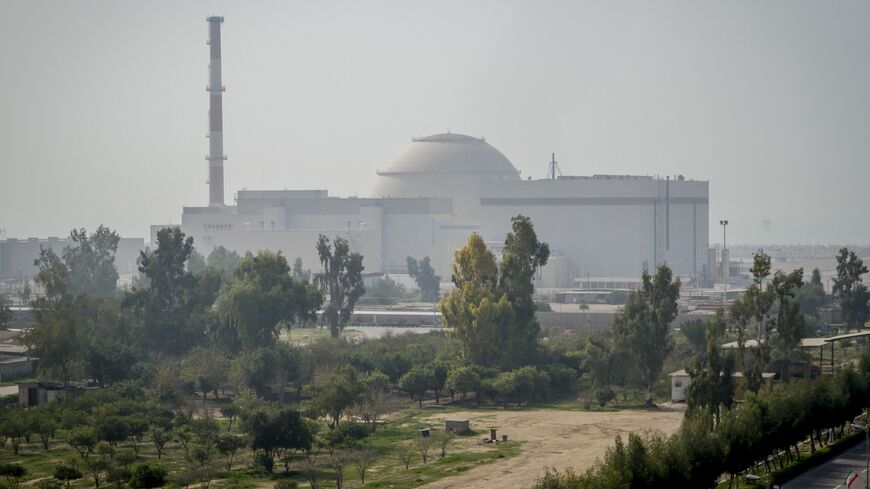 A view of the Bushehr nuclear power plant.