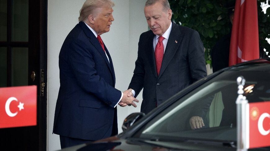 Erdogan said Donald Trump had "specifically requested that we meet with Hamas and persuade them" to accept the peace plan