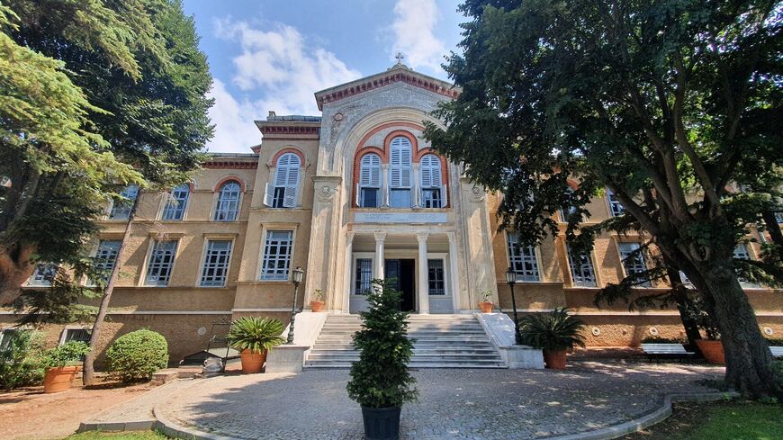 The outside shot of the Halki Seminary (Photo Courtesy of Adalar Foundation)