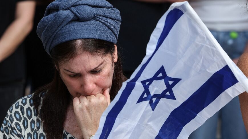 Israeli hostage families continue to mourn -- here at the funeral of 19-year Corporal Oz Daniel who was killed by Palestinian militants in the October 7, 2023 attacks and whose body was taken to Gaza, as slain captives are returned one by one