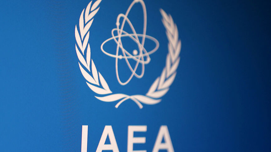 International Atomic Energy Agency (IAEA) logo is seen in this illustration taken June 16, 2025. REUTERS/Dado Ruvic/Illustration