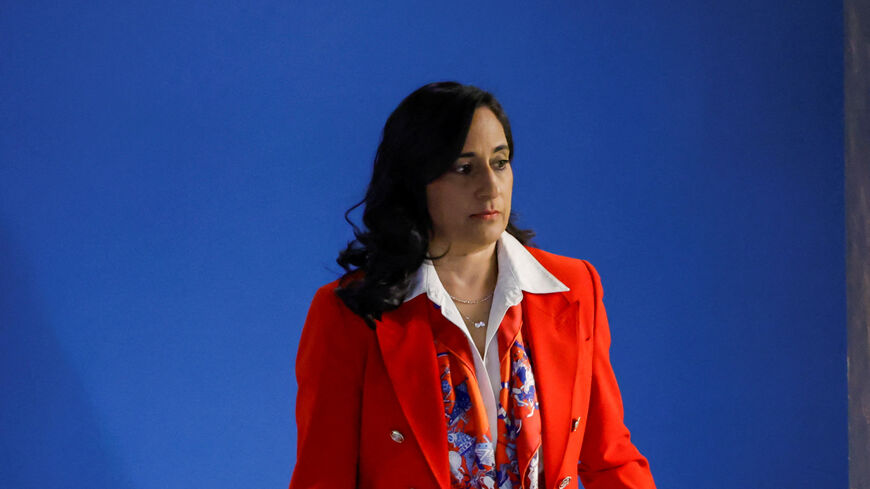 Canada’s Foreign Minister Anita Anand arrives to address the 80th United Nations General Assembly at U.N. headquarters in New York City, U.S., September 29, 2025. REUTERS/Eduardo Munoz