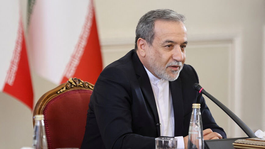 Iranian Foreign Minister Abbas Araghchi speaks during a meeting with foreign ambassadors to Iran, in Tehran, Iran, October 5, 2025. Majid Asgaripour/WANA (West Asia News Agency) via REUTERS