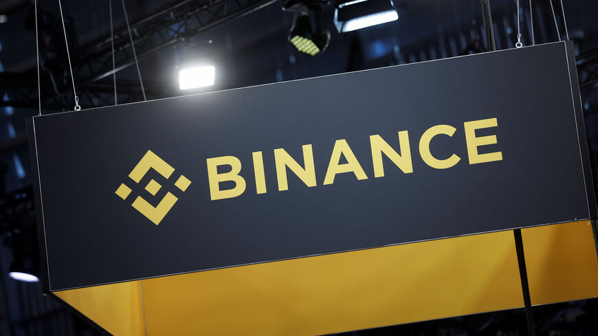 A logo on the Binance exhibition space at the Viva Technology conference dedicated to innovation and startups at Porte de Versailles exhibition center in Paris, France June 15, 2022. REUTERS/Benoit Tessier