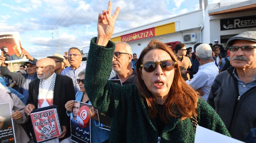 Supporters gathered outside the prison where a prominent opposition figure is being held and on hunger strike