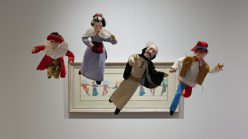 Cagri Izdar's mix of miniatures, puppets and and dance macabre (Photo Baris Ozcetin/Offgrid)