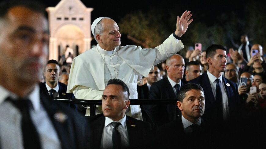 The final day of Pope Leo XIV's visit to Lebanon will see him hold an open air mass in downtown Beirut and pay his respects at the site of the city's deadly 2020 port explosion