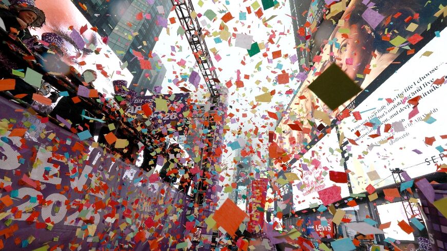 New Year's Eve rehearsals in New York, which will see in 2026 16 hours after Sydney