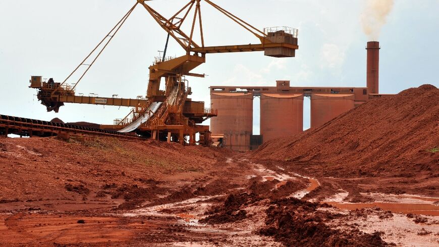 Guinea has huge deposits of bauxite, used for the production of aluminium