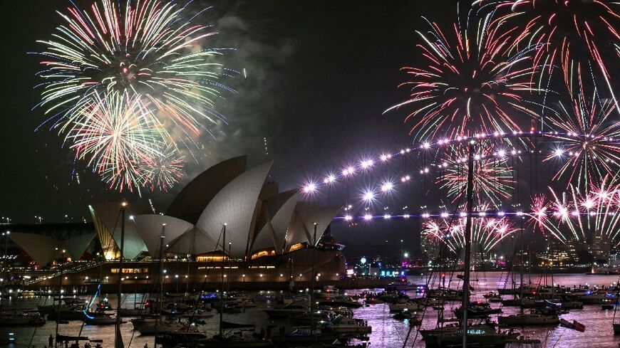 New Year's revellers began toasting the end of 2025, with fireworks lighting up Sydney Harbour