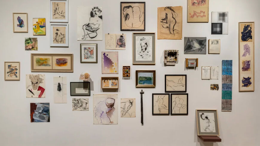 WALL: Ipek Duben's works at Galerist (Photo, courtesy of Gallerist). 