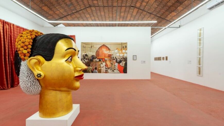 A view of “Like Gold” exhibition in Kochi, India. (Courtesy of Rizq Art Initiative)