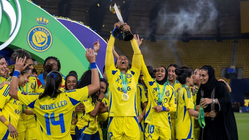 Al Nassr Club were crowned champions of the 2024/25 Saudi Women’s Premier League for the third time, securing the title on April 23, 2025. Credit AWSN