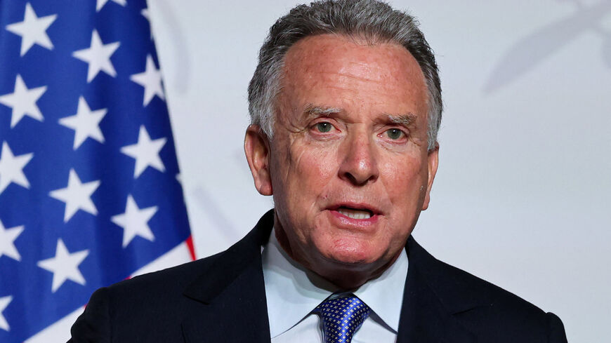 U.S. Special Envoy Steve Witkoff delivers a press conference upon the signing of the declaration on deploying post-ceasefire force in Ukraine, during the so-called 'Coalition of the Willing' summit, at the Elysee Palace in Paris, France, January 6, 2026. Ludovic Marin/Pool via REUTERS/File Photo
