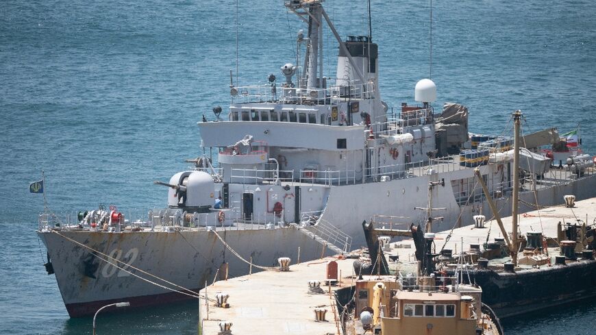 An Iranian corvette, the IRIS Naghdi, was among the vessels that moored off Cape Town ahead of the BRICS navy exercises