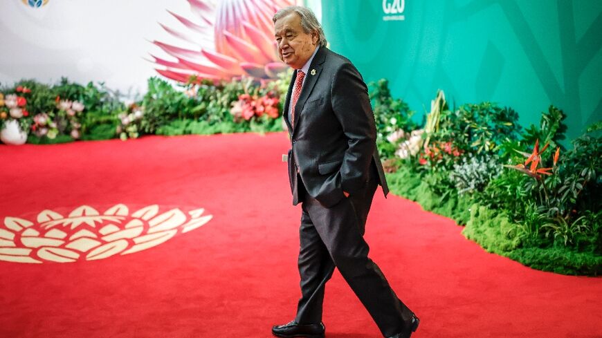 UN Secretary-General Antonio Guterres was giving his last annual speech setting out  priorities for the year ahead 
