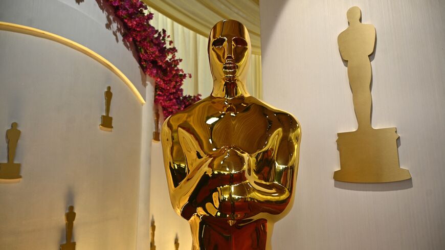 An Oscar statue at the red carpet at the 96th Annual Academy Awards, Dolby Theatre, Hollywood, California, March 9, 2024.