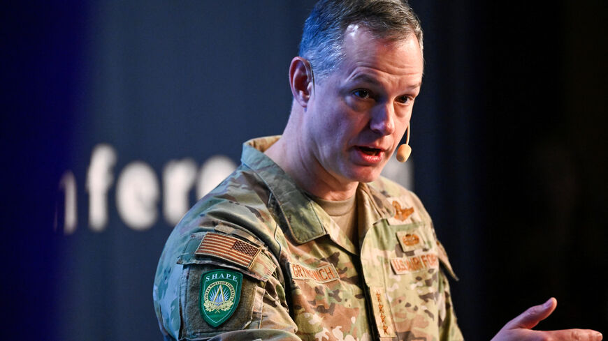 Alexus G Grynkewich, Supreme Allied Commander Europe speaks in Salen, Sweden, January 11, 2026. TT News Agency/Henrik Montgomery via REUTERS