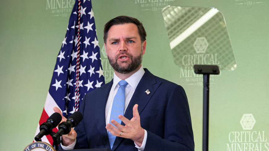 U.S. Vice President JD Vance speaks during the Critical Minerals Ministerial at the State Department in Washington, D.C., U.S., February 4, 2026. REUTERS/Jonathan Ernst