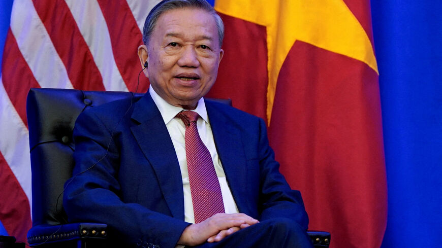 FILE PHOTO: Vietnam's Communist Party chief To Lam meets with U.S. President Joe Biden (not pictured) on the sidelines of the 79th session of the United National General Assembly (UNGA) in New York City, U.S., September 25, 2024. REUTERS/Elizabeth Frantz/File Photo