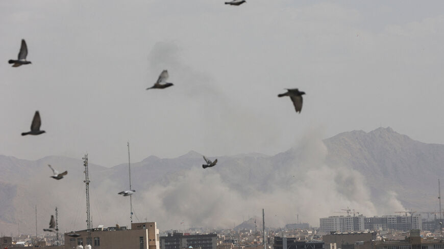 Smoke rises following an explosion, after Israel and the U.S. launched strikes on Iran, in Tehran, Iran, February 28, 2026. Majid Asgaripour/WANA (West Asia News Agency) via REUTERS