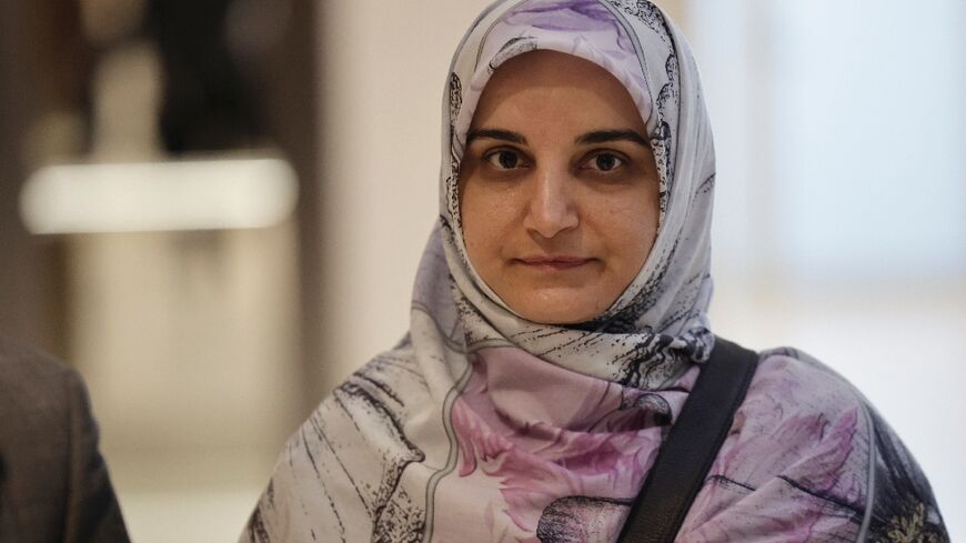 Iranian national Mahdieh Esfandiari was arrested in France in 2025 on charges of promoting 'terrorism' on social media 