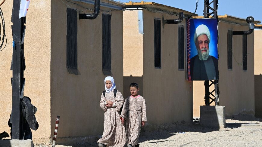 Dthe pro-Iranian militia Hezbollah is running a camp for Lebanese and Syrians who lives in villages it controlled during the Syrian war 