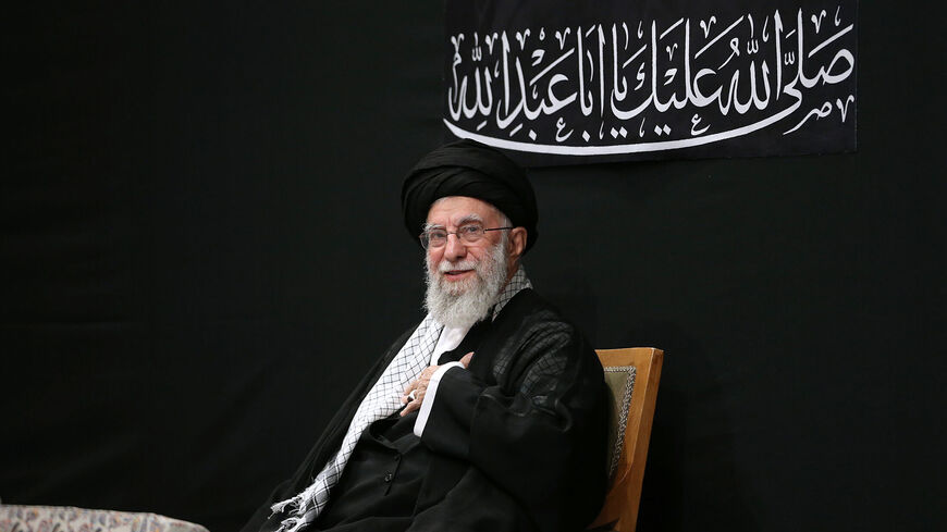 In this photo released by the official website of the Supreme Leader's Office on Thursday, June 26, 2025, Iranian Supreme Leader Ayatollah Ali Khamenei appears among his supporters for the first time since the Iran-Israel war, in Tehran, Iran. (Photo by Office of the Supreme Leader of Iran via Getty Images)