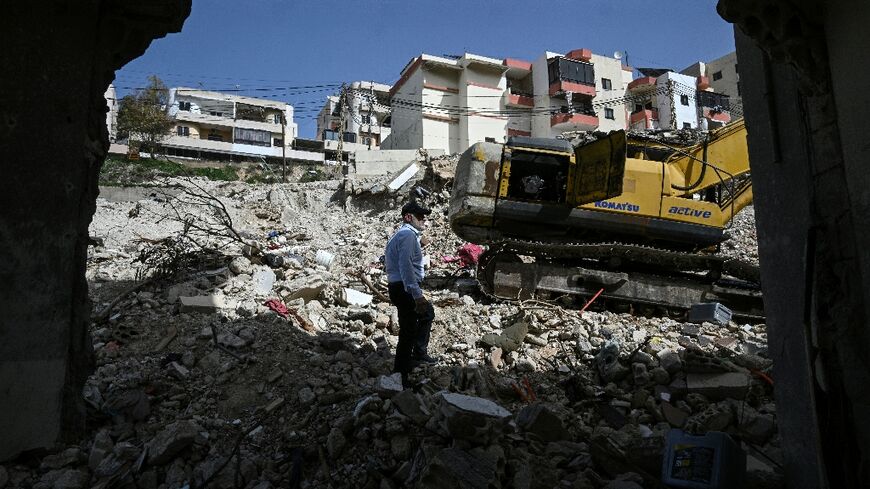 Many Lebanese towns and have already been damaged in recent Israeli strikes targeting the Hezbollah militia, and Beirut fear more to come in the event of US strikes against Iran 