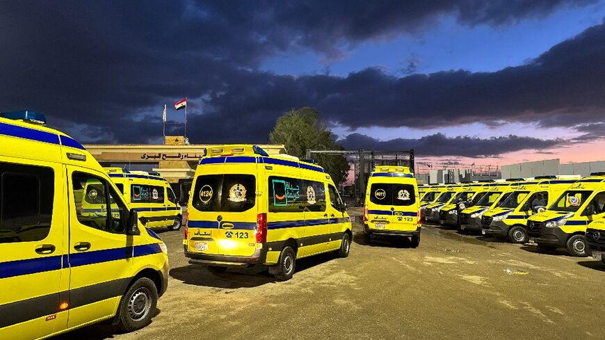 The strikes follow a limited repening of the Rafah border crossing