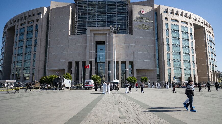 DW journalist Alican Uludag was taken from his home in Ankara to Istanbul's sprawling Caglayan courthouse 