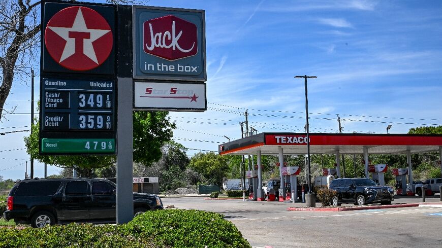 US gasoline prices have surged since war in the Middle East brought shipping through the Strait of Hormuz to a virtual halt