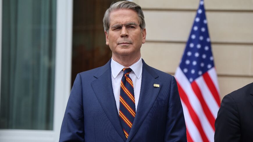 US Treasury Secretary Scott Bessent estimates there are around 140 million barrels of oil on the water