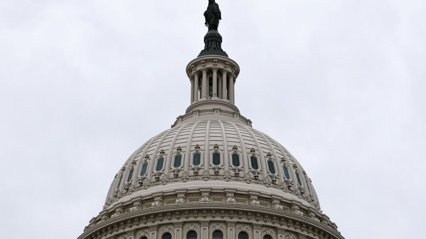 A view of the U.S. Capitol building after the United States and Israel launched strikes on Iran over the weekend, in Washington, D.C., U.S., March 2, 2026. REUTERS/Kylie Cooper