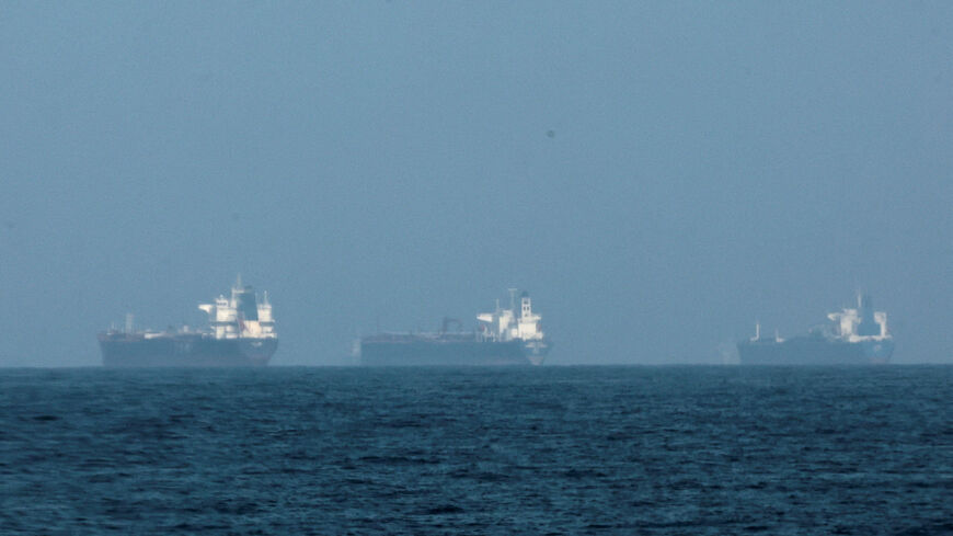 FILE PHOTO: Tankers are seen off the coast of the Fujairah, as Iran vows to close the Strait of Hormuz, amid the U.S.-Israel conflict with Iran, in Fujairah, United Arab Emirates, March 3, 2026. REUTERS/Amr Alfiky/File Photo