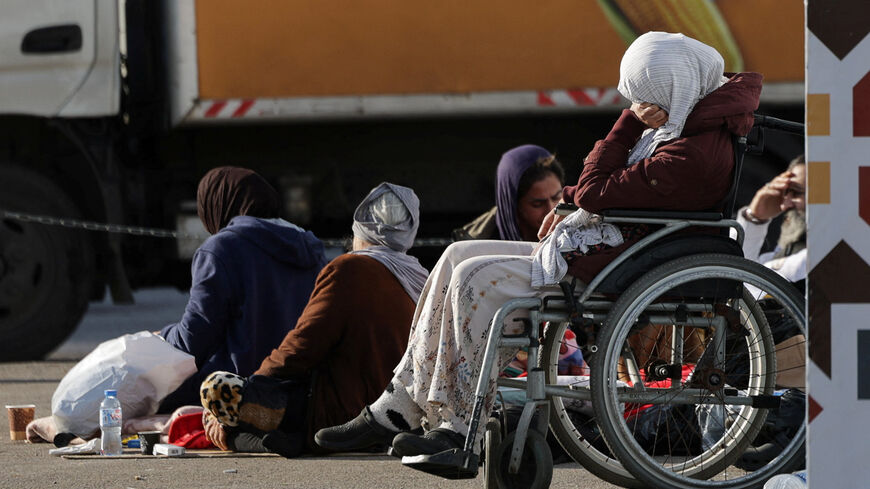 People displaced from the southern suburbs of Beirut after the Israeli army's warning prompted residents to evacuate, following an escalation between Hezbollah and Israel amid the U.S.-Israeli conflict with Iran, rest at Martyrs' Square in Beirut, Lebanon, March 6, 2026. REUTERS/Khalil Ashawi